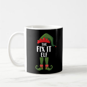 Fix It Elf Family Matching Group Christmas  Coffee Mug