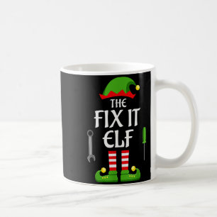 Fix It Elf Family Matching Group Christmas Coffee Mug