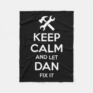 Fix Quote Funny Birthday Personalised Name Gift Id Fleece Blanket