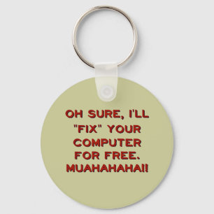Fix Your Computer For Free? Key Ring