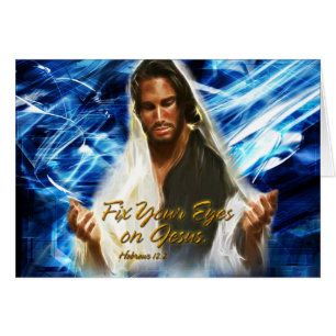 Fix Your Eyes on Jesus 2 Card