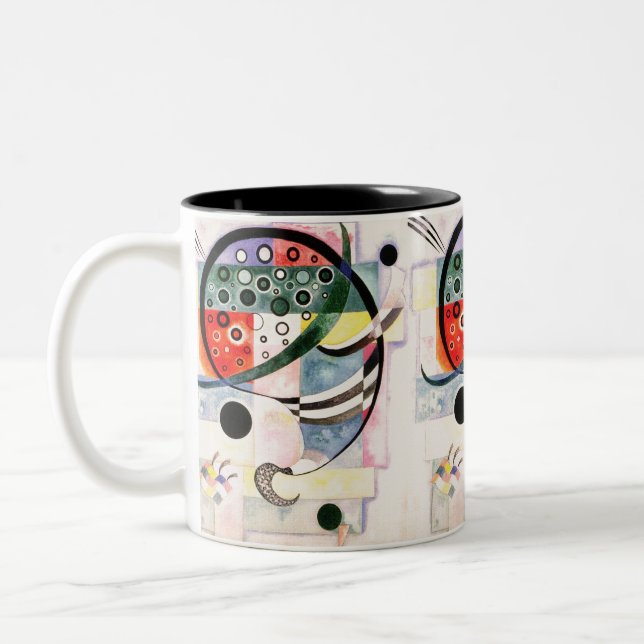 Fixed -  Kandinsky Two-Tone Coffee Mug (Left)