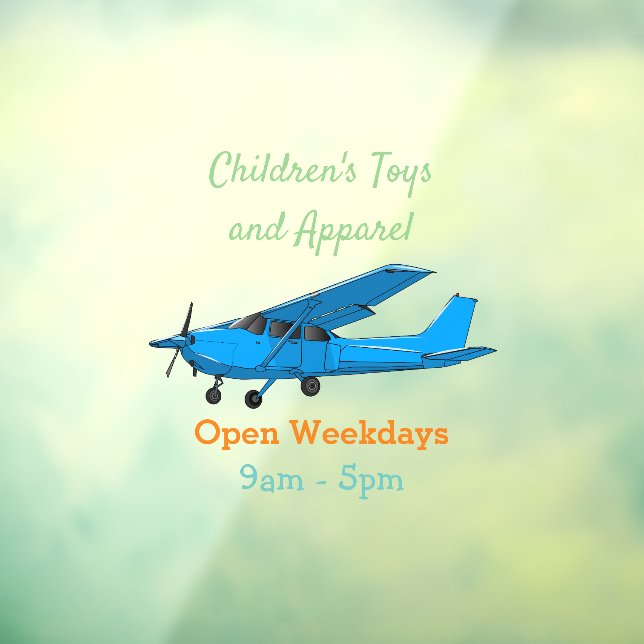 Fixed-wing aircraft cartoon illustration (Sheet 3)