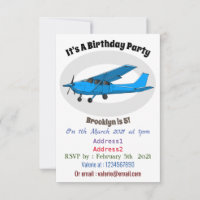 Fixed-wing aircraft cartoon illustration