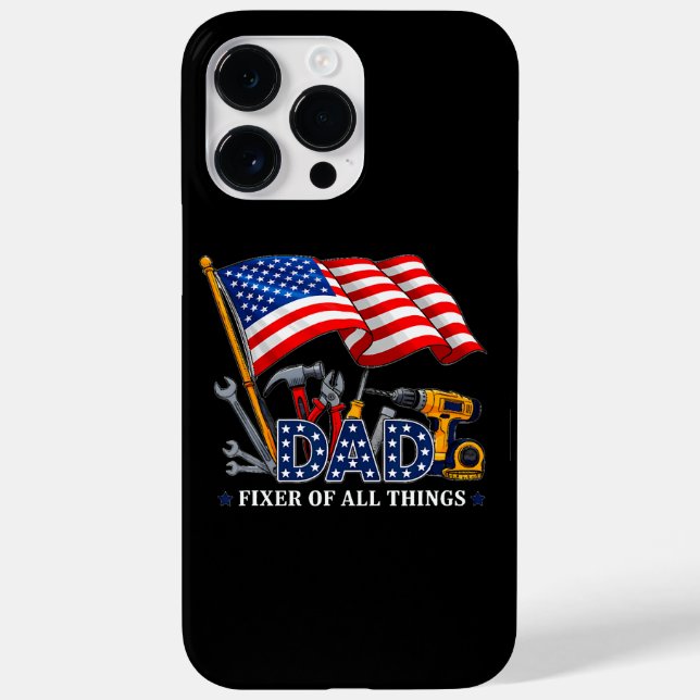 Fixer Of All Things Mechanic Dad Case-Mate iPhone Case (Back)