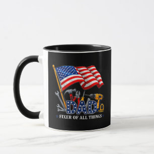 fixer of all things mechanic dad mug