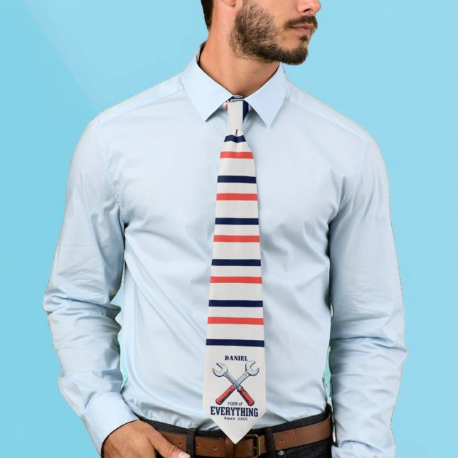 Fixer of Everything Since | Custom Father's Day Tie (Creator Uploaded)