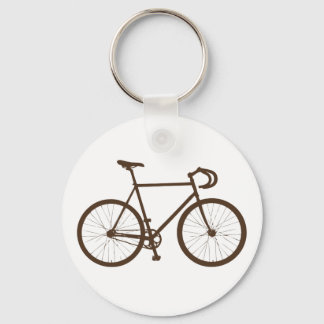 Fixie (Brown) Key Ring