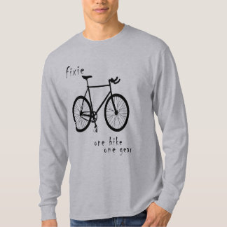Fixie - one bike one gear (simple) T-Shirt
