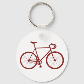 Fixie (Red) Key Ring