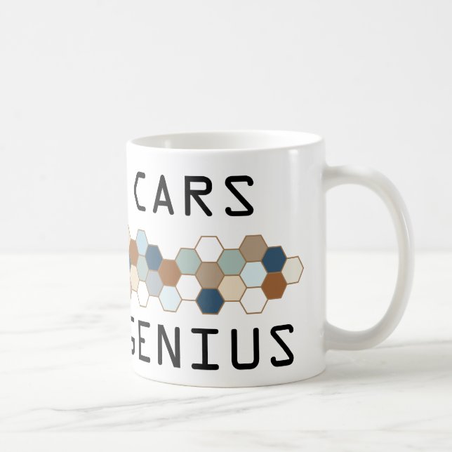 Fixing Cars Genius Coffee Mug (Right)