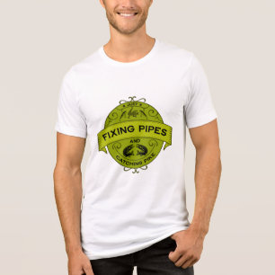 Fixing Pipes & Catching Pike Tri-Blend Shirt