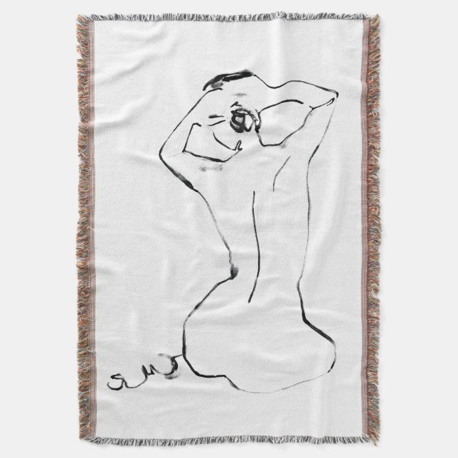 Fixing the Bun Throw Blanket (Front Vertical)