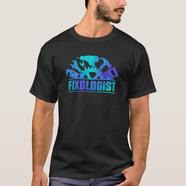 Fixologist Car Auto Mechanic Vehicle Technician Ca T-Shirt (Front)