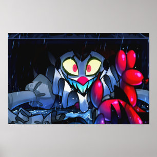 Fizz Halloween Slasher   Helluva Boss   Poster