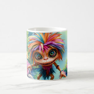 Fizzwiggle the Rainbow Mischief Sprite. Coffee Mug