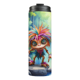 Fizzwiggle the Rainbow Mischief Sprite. Thermal Tumbler