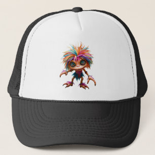 Fizzwiggle the Rainbow Mischief Sprite. Trucker Hat