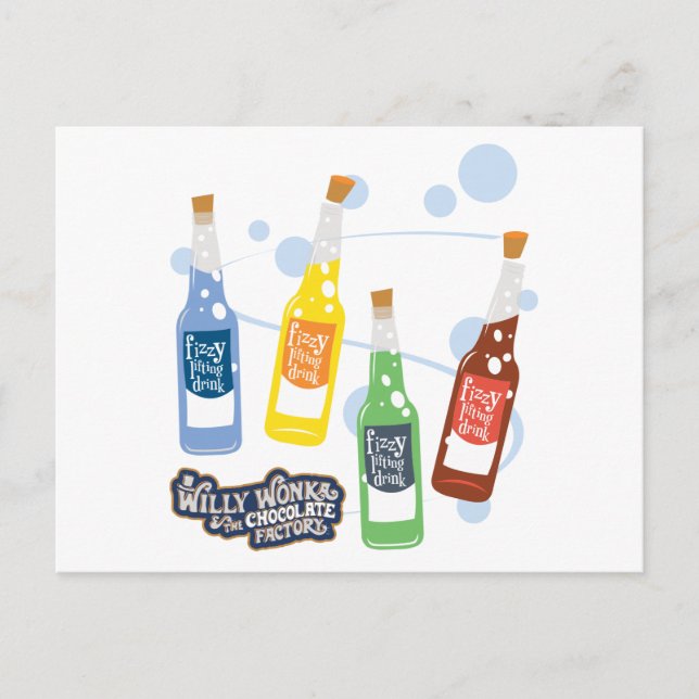 Fizzy Lifting Drink Graphic Postcard (Front)