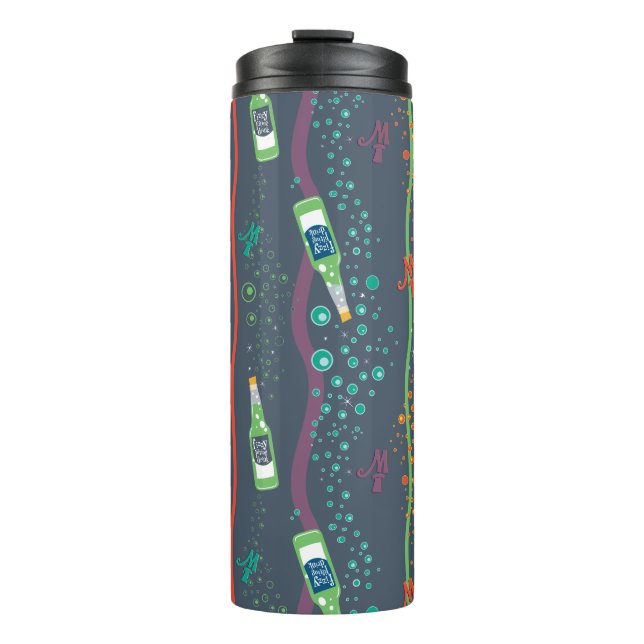 Fizzy Lifting Drink Pattern Thermal Tumbler (Front)