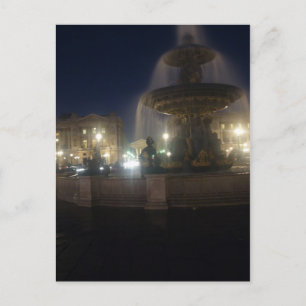 Fizzy night postcard