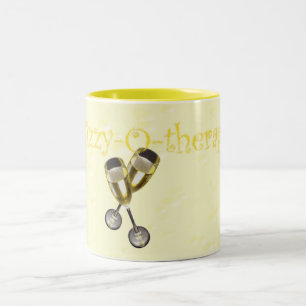 Fizzy-o-therapy Bubbles Two-Tone Coffee Mug
