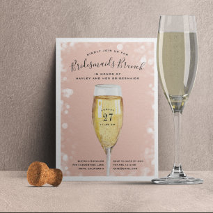 Fizzy Pop Bridesmaids Brunch Invitation