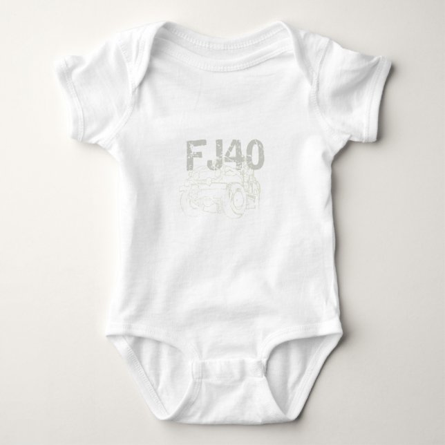 FJ40 Roman's Baby Bodysuit (Front)