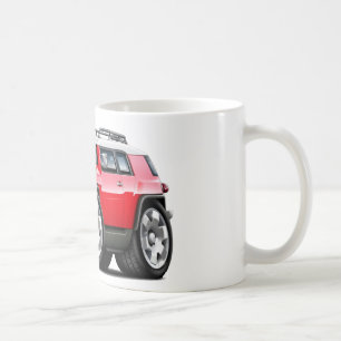 Fj Cruiser Red Car Coffee Mug
