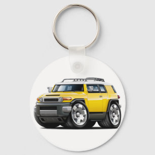 Fj Cruiser Yellow Car Key Ring