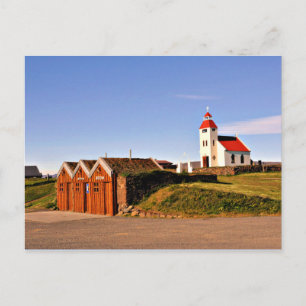 Fjallakaffi, village in mainland Iceland Postcard