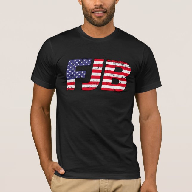 FJB F Biden funny anti Biden pro trump 2024 T-Shirt (Front)
