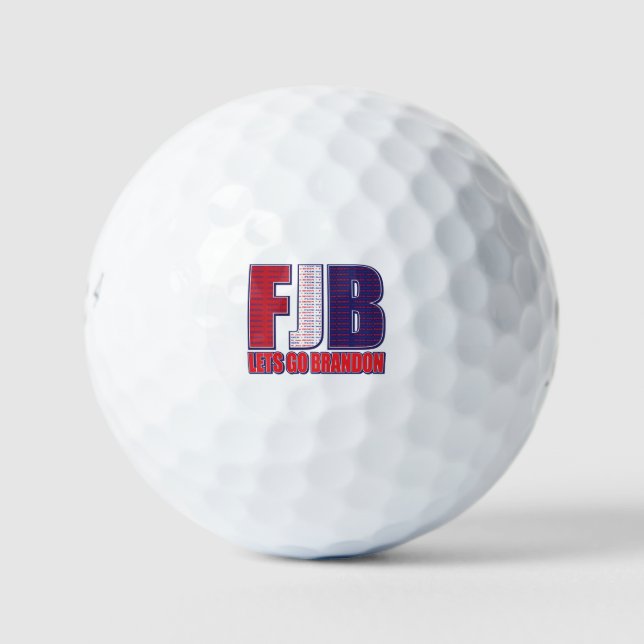 FJB - Lets Go Brandon Golf Balls (Front)