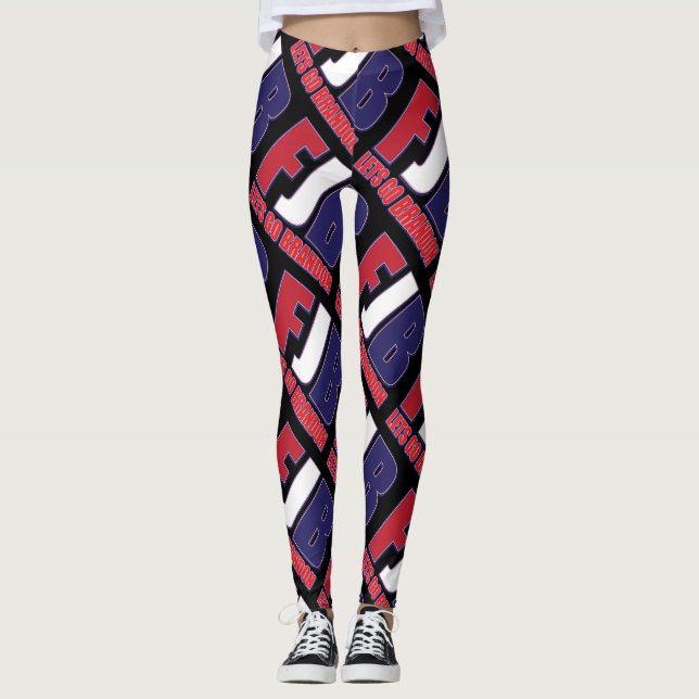 FJB - Lets Go Brandon Leggings (Front)