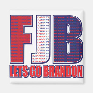 FJB Let's Go Brandon Magnet