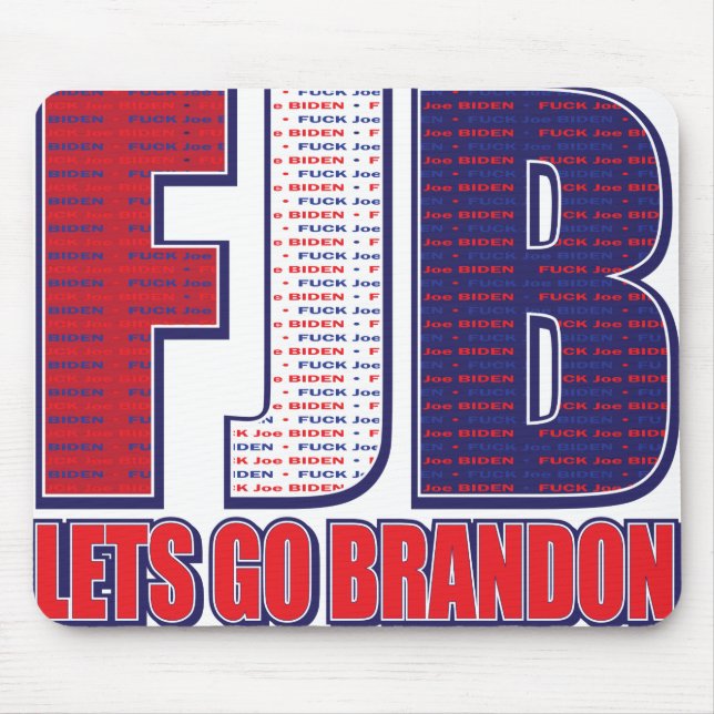 FJB---Lets-Go-Brandon Mouse Pad (Front)