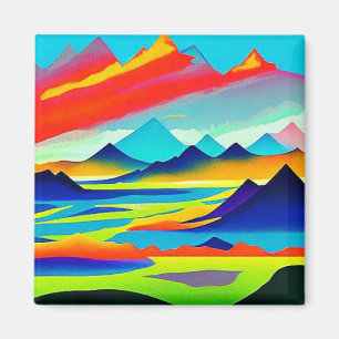 Fjellandskap 6 magnet