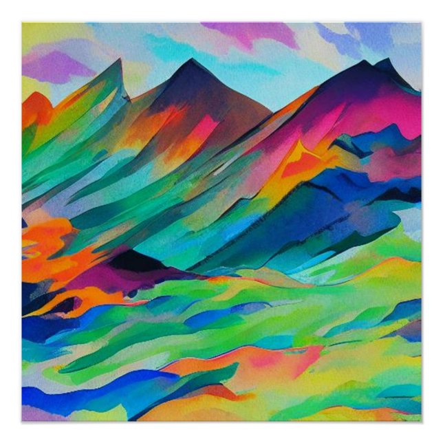 Fjellandskap 9 poster (Front)