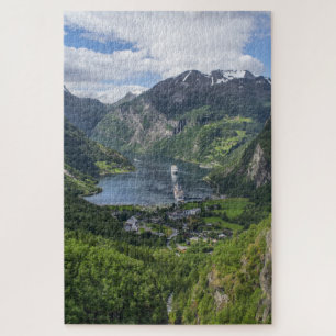 Fjord Norway Landscape Jigsaw Puzzle