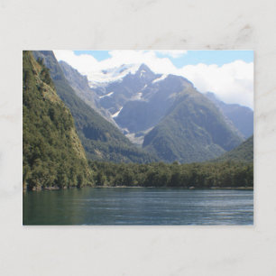 Fjordlands, New Zealand Postcard