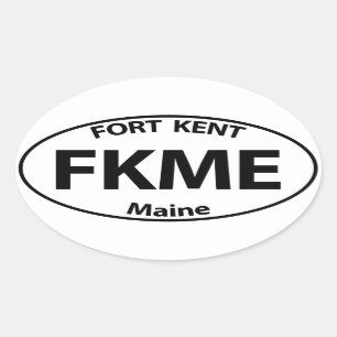 FKME Bumpah Stickah Oval Sticker