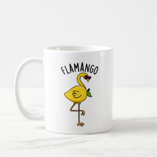 Fla-mango Funny Flamingo Pun Coffee Mug