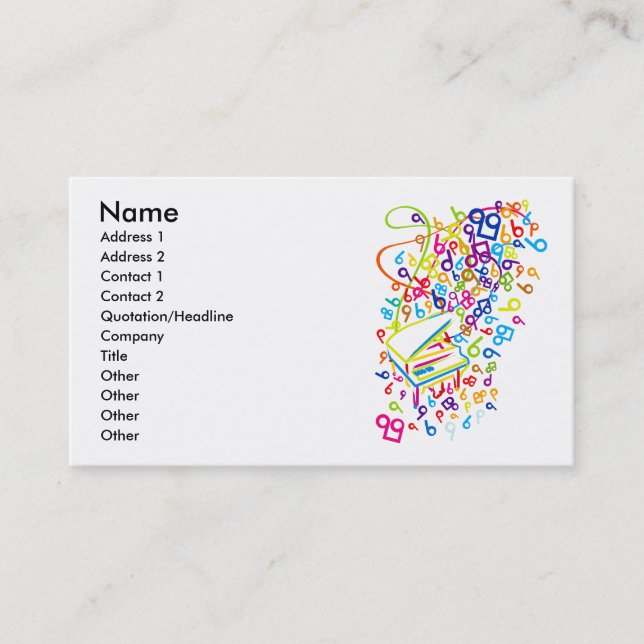 Flabby_Expression Business Card (Front)