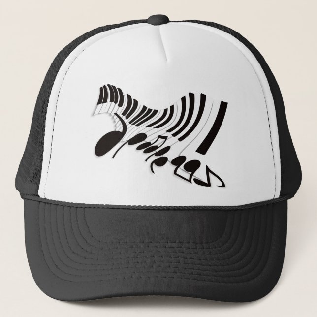 Flabby_Expression Trucker Hat (Front)