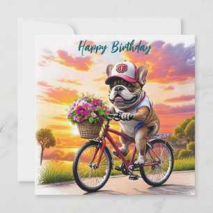 Flache Feiertagskarte Holiday Card
