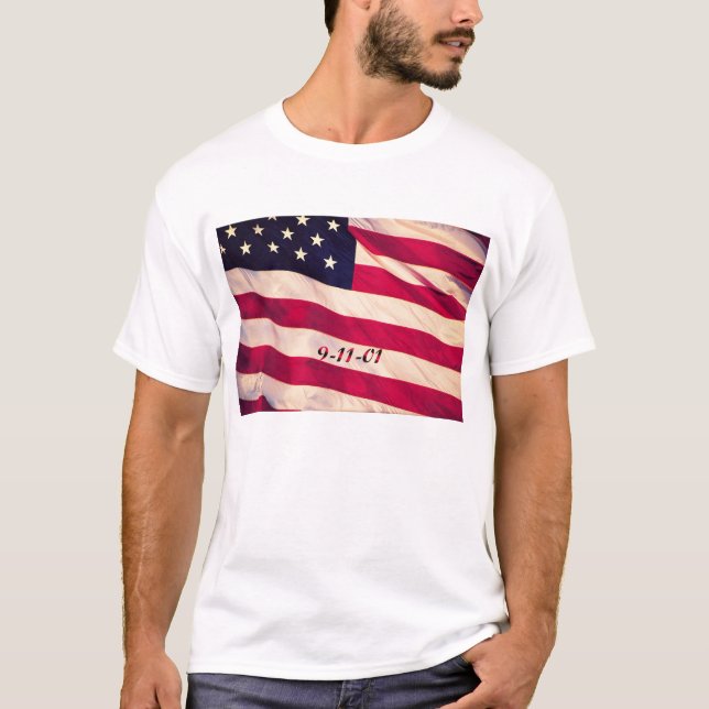 FLAG 9-11-01 T-Shirt (Front)