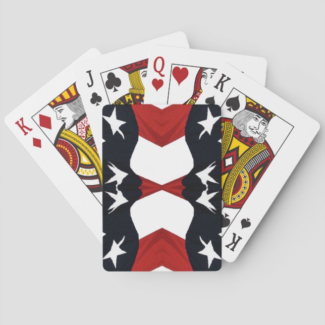 Flag Abstract  Playing Cards (Back)