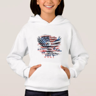 Flag and eagle of the United States. Independence