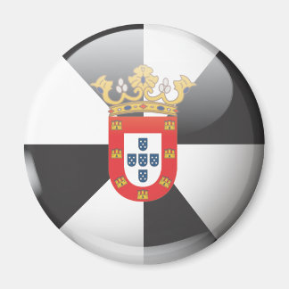 Flag and shield of Ceuta Magnet