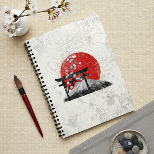Flag and Symbols of Japan ID153 Notebook